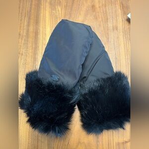 Pajar Black Fur-Trimmed Accessory